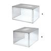 Clear View LED Illuminated Shoe Storage Dustproof Design For Displaying Shoe Collections Domestic Setting