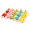 Colorful Wooden Alphabet & Number Puzzle for Children's Early Education