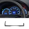 Carbon Fiber Interior Below Speedometer Cover Trim For Toyota Camry 2012-2014