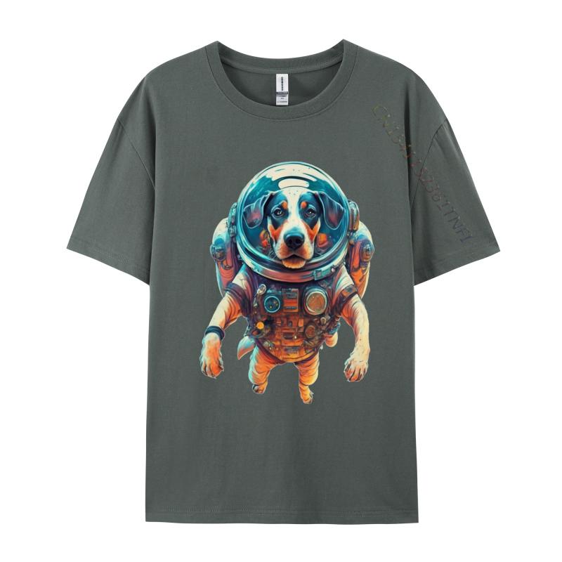 Funny Spacedog T Shirt Print Tops T Shirt Funny Cotton Unisexs Tshirts Hot Sale Tees Unisexs Designer Clothes