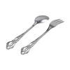 2pcs/set Spoon Charm Coffee Creative Embossed Fruit