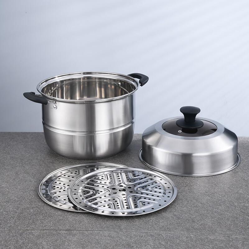 Lilang Stainless Steel 2-Layer Steamer Pot