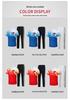 Men's and Women's Team Sports Casual Wear Set: Short Sleeve Top & Long Pants for Couples, Coaches, Group Exercise, and Square Dance.