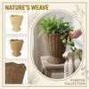 16-inch Woven Flower Pot - The Perfect Gift For Friends.