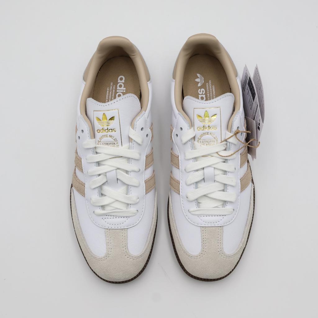 JI0218  Adidas Samba OG White Brown Gum (Men's)