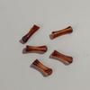 20pcs/bag Mixed Color Acrylic Thin 7x26mm Bamboo Curved Tube Loose Beads for DIY Bracelet Necklace Jewelry Craft Accessories