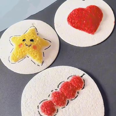 10 szt. Papier do malowania o fakturze pianki, papier o puszystej fakturze, magiczny papier do rysowania 3D dla dzieci, zabawki edukacyjne do malowania DIY