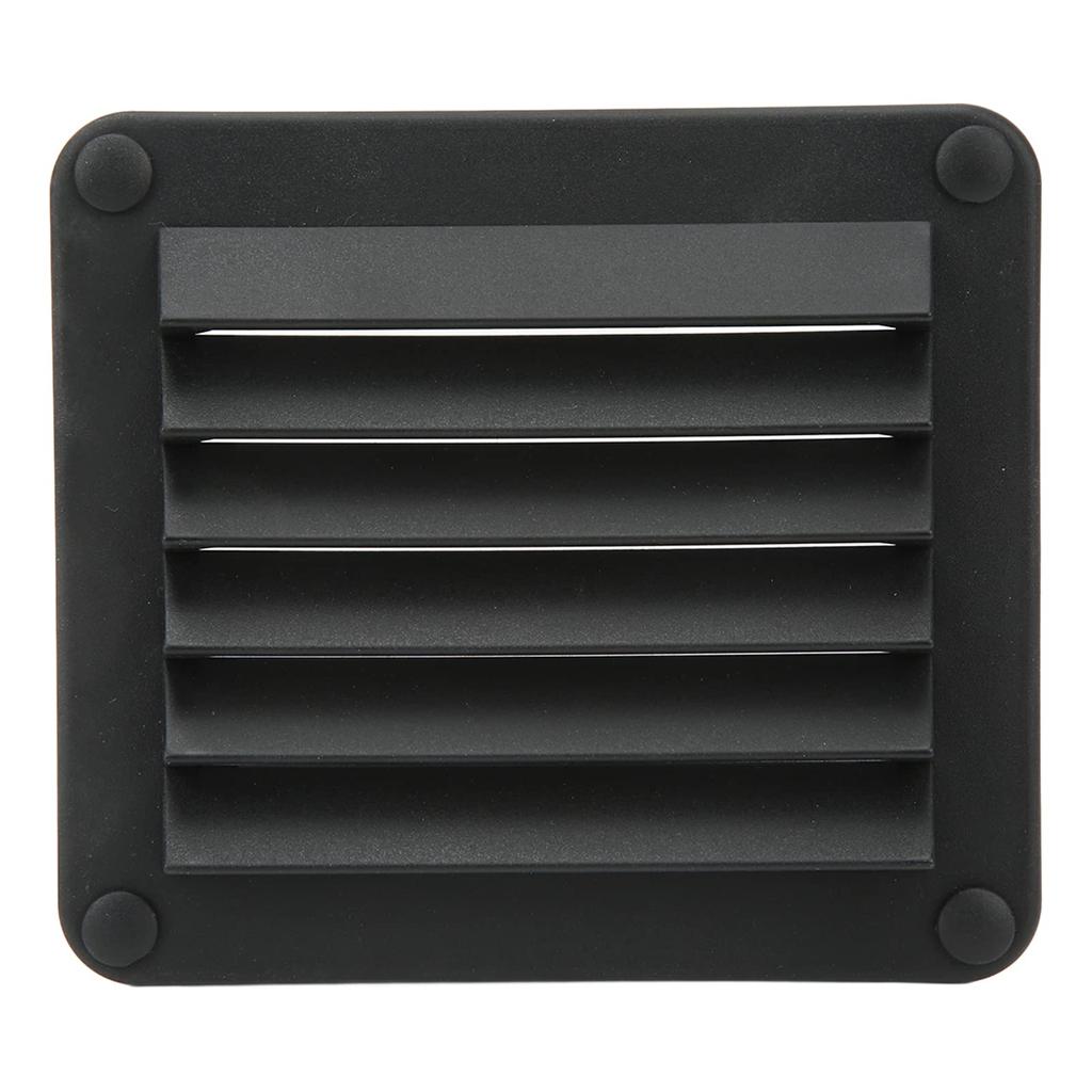 VGEBY 2pcs Air Vent Ventilation Sidewall Easy To Use Simple Appearance Replacement Air Vent for Wall (Black)