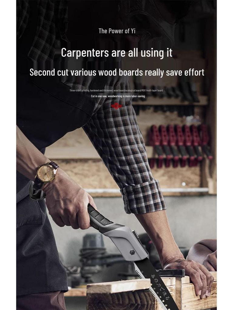 Japanese Folding Hand Saw: Fast Felling Tree Saw for Manual Wood Cutting