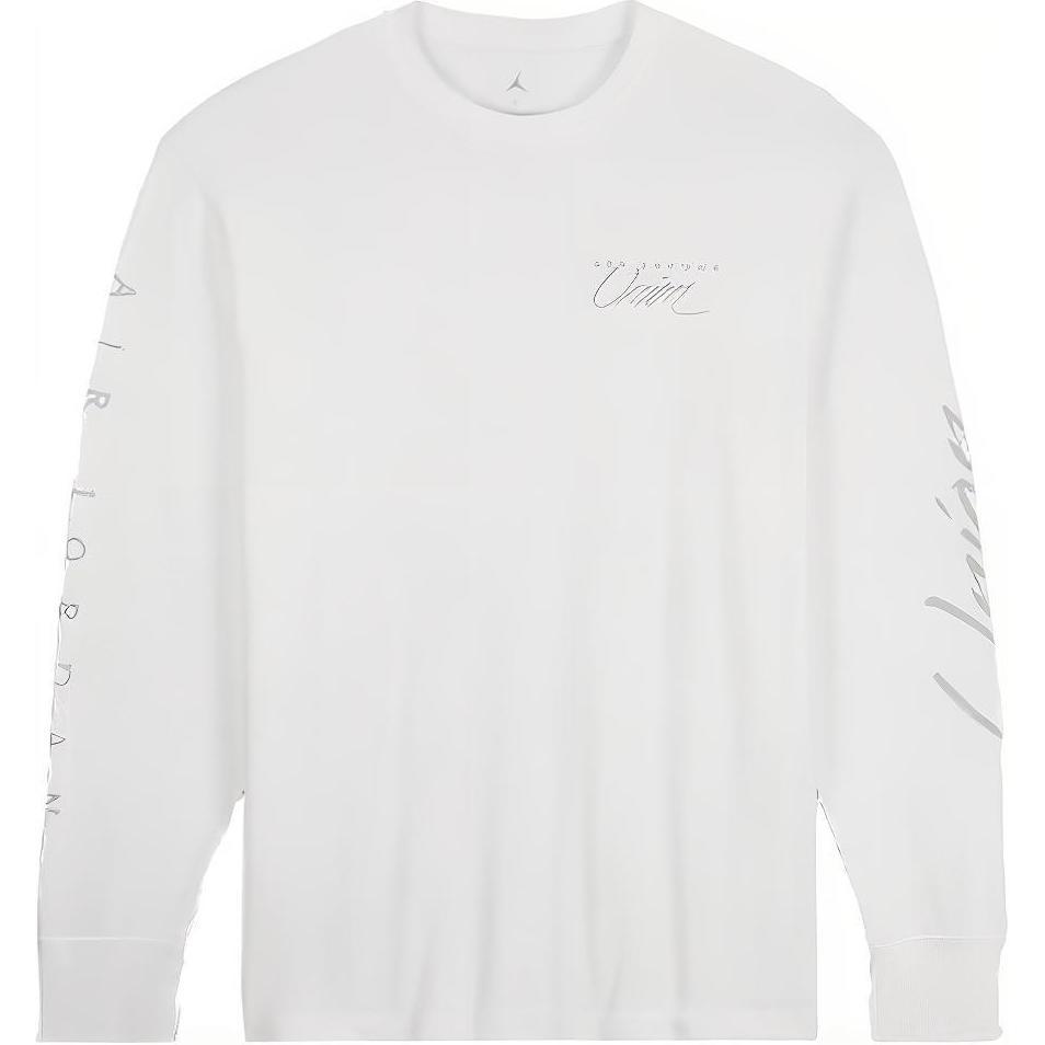 Air Jordan Long-Sleeve T-shirt x Union White Men s DV7342-100 M