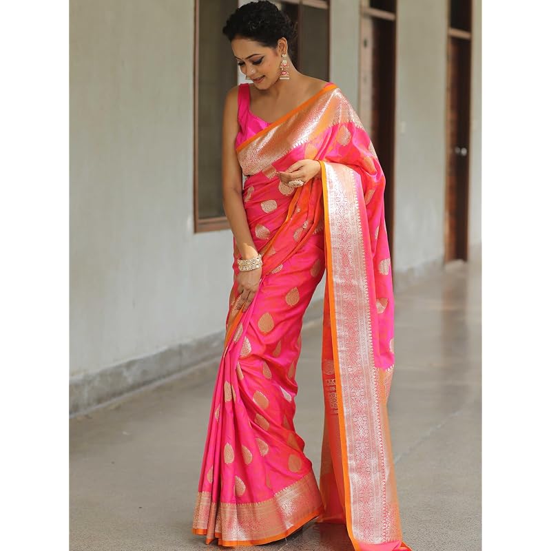 Sugathari Women` Banarasi Saree Pure Kanjivaram