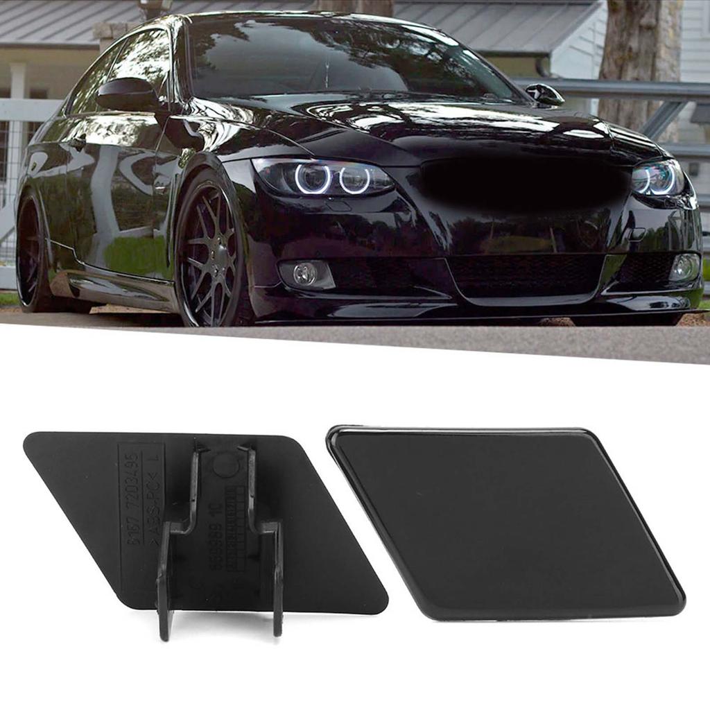 Pár levých pravých ostřikovačů světlometů Kryty trysek 61677211209 Vhodné pro E90 E91