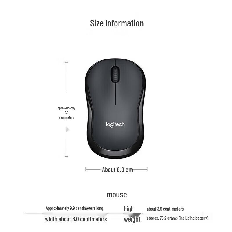 Logitech M240 Silent Wireless Bluetooth Mouse