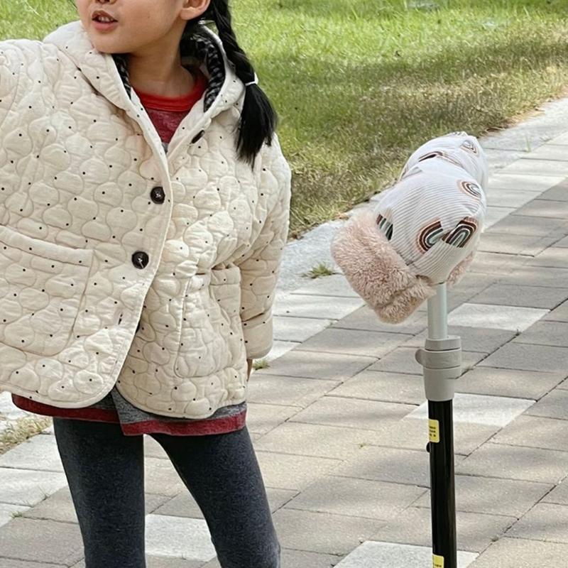 Scooter Handlebar Muffs Comfortable & Versatile Kids Winter Gloves Multi-Purpose Gloves for Kids No More Lost Gloves