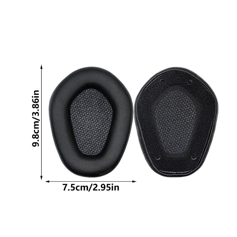 Replacement Protein Leather Earpads Ear Pads for PRYMA 01 Headphones Ear Cushions Earmuffs Ear Cover