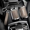 Goat Leather Car Key Case Great Wall Tank Wy Tank 300 500 Tank300 Tank500 Key Case Car Remote Key Fob Zinc Alloy Leather Protect