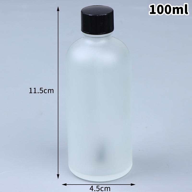 Transparent Glass Nail Polish Bottles Empty Refillable with Brush for Essential Oils and Home ManicureHot Sale