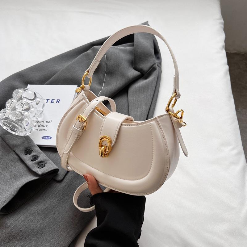 Niche design women's bags new autumn versatile shoulder handbag crossbody armpit bag