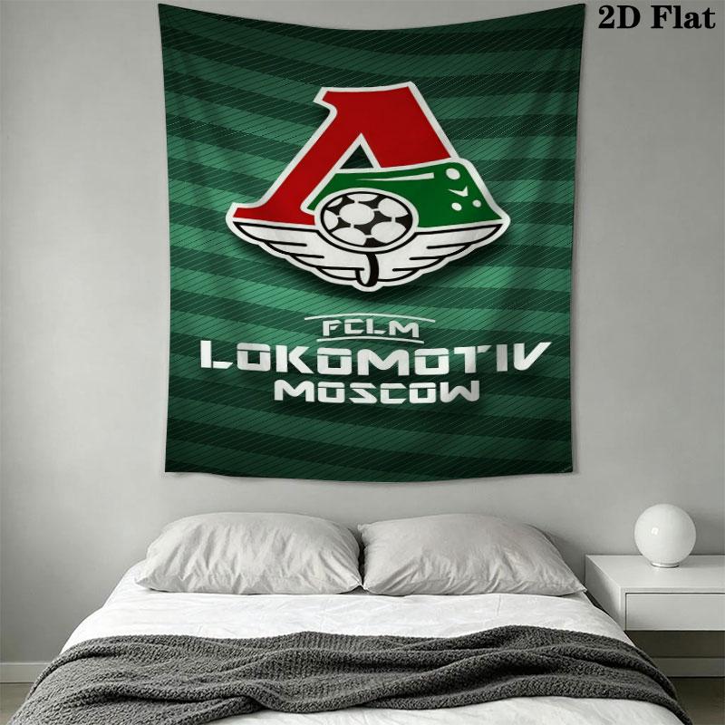 Lokomotiv Moscow Pride Wall Hanging Printed Fabric Blanket Decorative Tapestries for Bedroom Living Room Home Decor