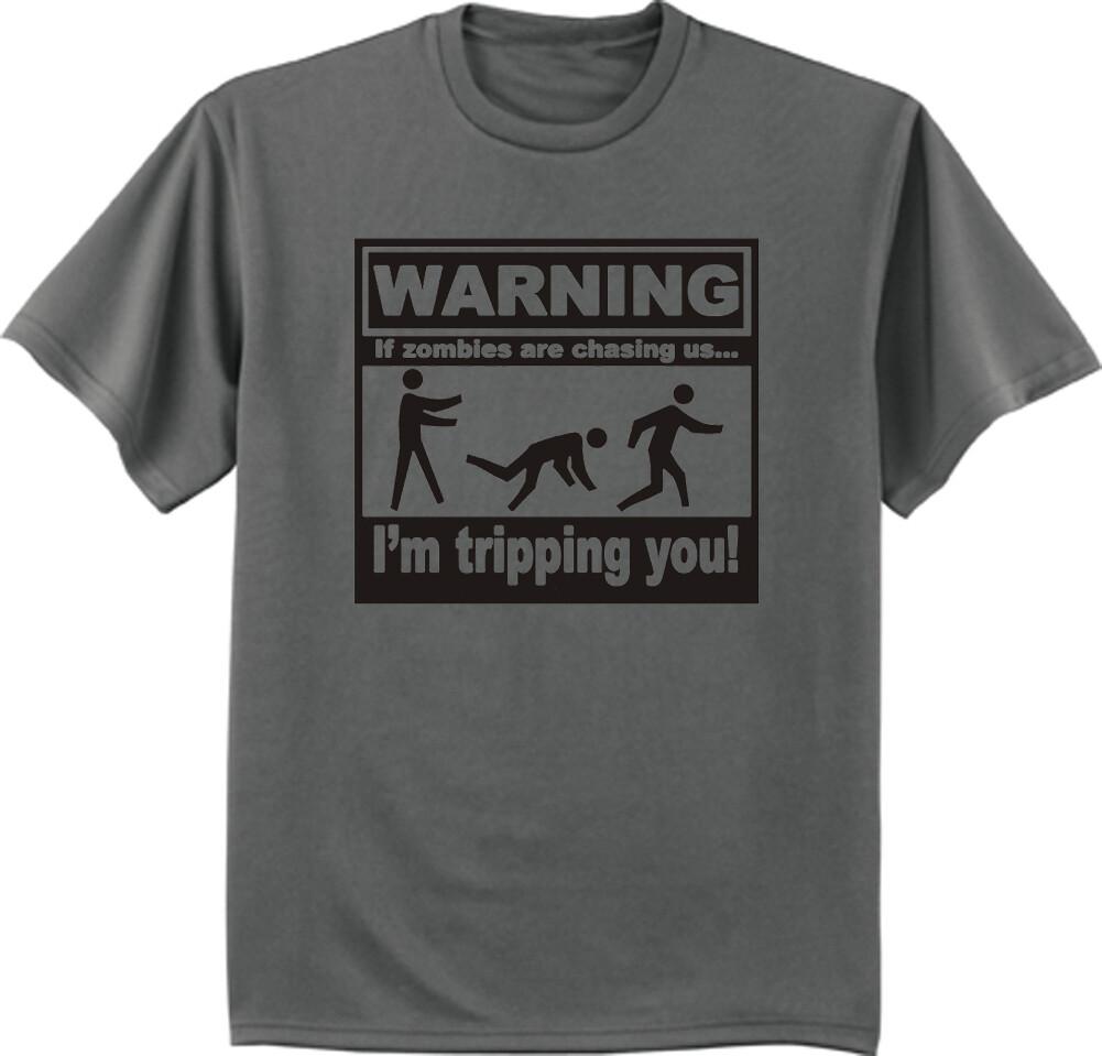 Funny Zombie T-shirt Gamer Gear Mens Graphic Tee S