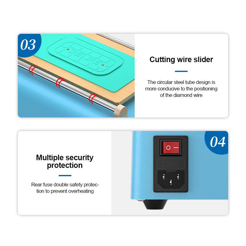 SUNSHINE S-918L Screen Separator Support LCD Screen Separation Under 8 Inches and the Temperature Adjusted from 50 To 130 °C