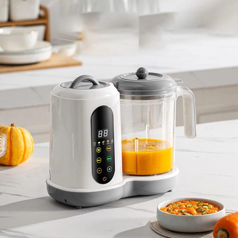 Integrated Timer Baby Food Processor Automatic Steaming Food Mill Machine For Babies