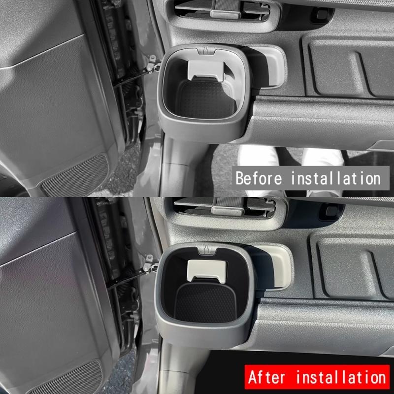 For Toyota sienta 10 seris silicone Interior front dashboard left right water cup holder side storage box cover trim