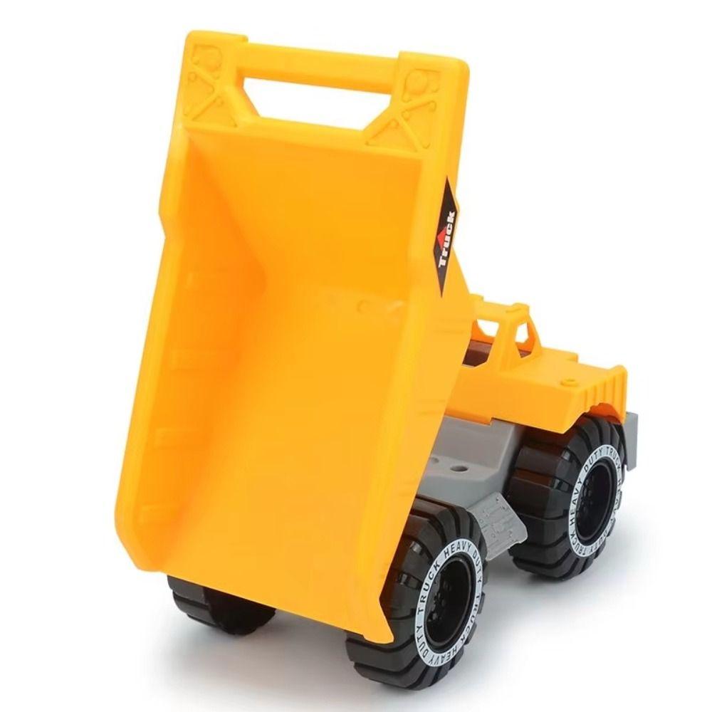 Friction Digging Engineering Car Toy Inertia Driving Excavator Model  For Toddler