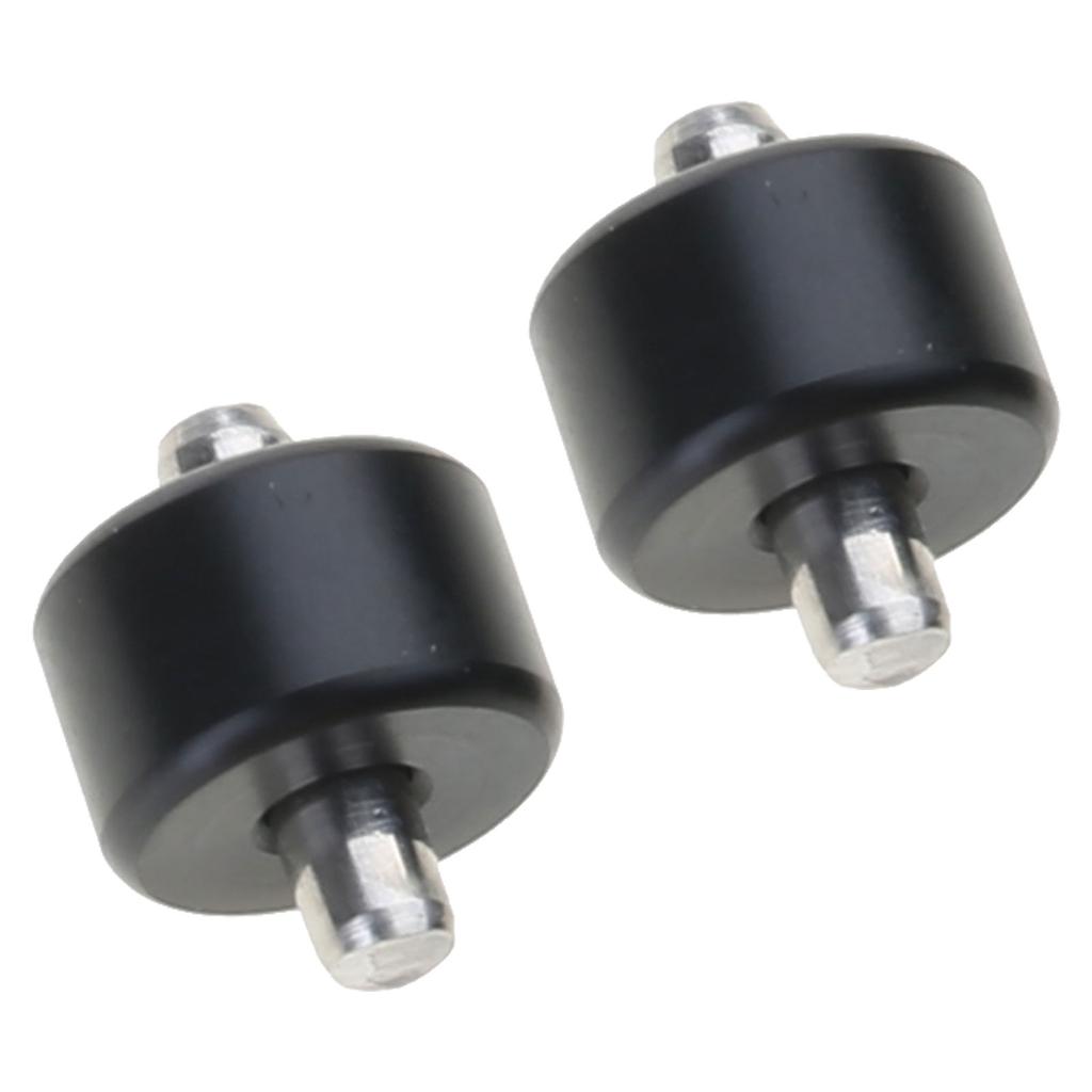2 Pack Convenient Drive Wheel Set Replacement Caster Rolling Wheels Metal Texture Efficient Rollers for Floor Equipment