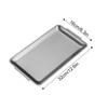 1PC Rectangular Dining Table Decoration Storage Tray New Stainless Steel Material Tray Outdoor Multiple Sizes Available