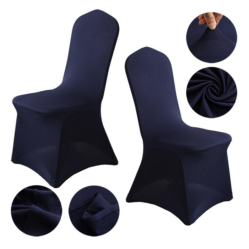 

Chair cover thickened waterproof elastic restaurant chair cover back one four seasons general dining chair cover all inclusive hotel wedding