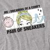 Cinderella Unisex Adult Dreaming Of Comfy Sneakers T-Shirt