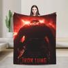 Horror Game Iron Lung Flannel Blanket Spring Super Warm Throw Blanket Couch Chair Street Trend Bedspread Sofa Bed Cover