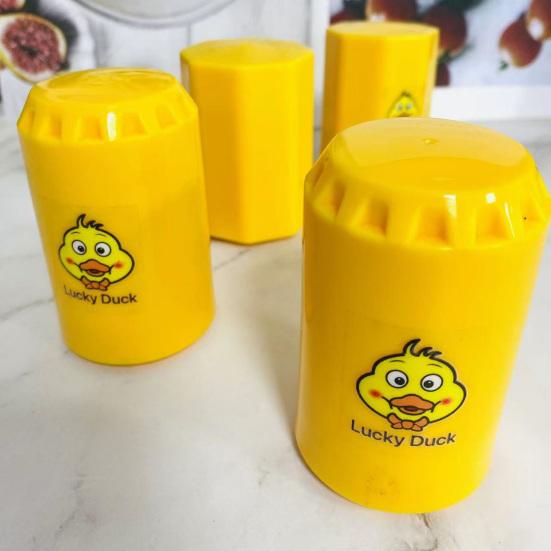 Ouvre-bouteille Canard Jaune Mignon Automatique Retire-bouchon Push Down Rapide Facile à Utiliser pour Bouteilles de Bière Bars Maison Fêtes