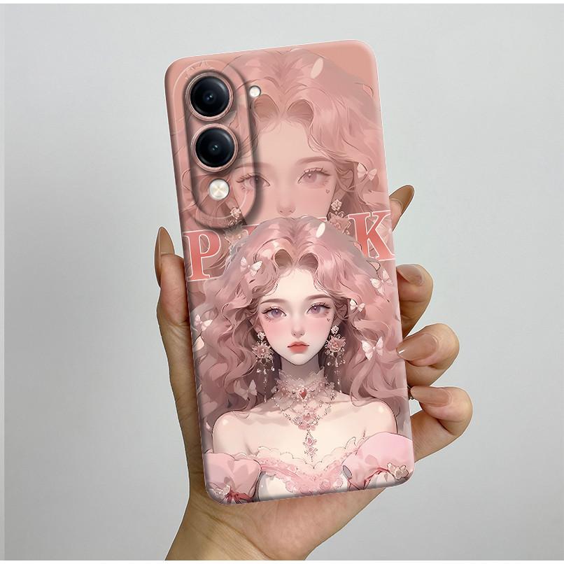 For Vivo Y04 Y29s 2025 Case Aesthetic Luxury Fashion Cute Soft Silicone Cover Shockproof Fundas For Vivo Y29S 5G Y 04 Phone Case
