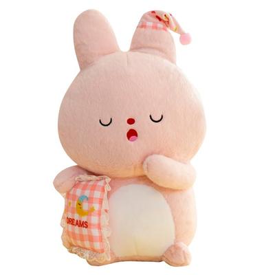 Haesol Dreamland Rabbit Animal Character Doll, Pink, Korean Baby Products