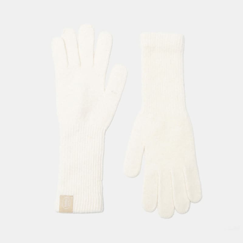 

halden базовые длинные шерстяные перчатки (G003_слоновая кость) ivory