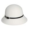 2025 Women's British Retro Wool Felt Hat: Autumn/Winter Fashion Belted Bucket Hat
