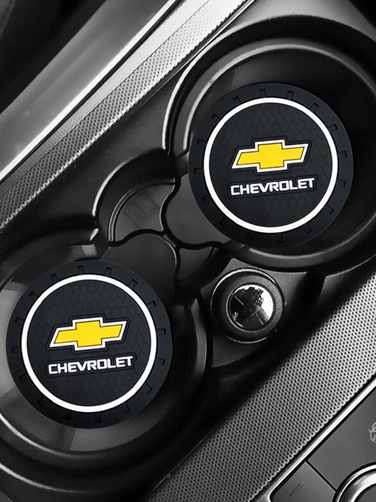 1/2pieces of anti slip rubber pads for car water bottles For Chevrolet Silverado Impala Malibu Equinox Cruze Tahoe/Suburban Aveo