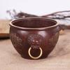 Copper Cylinder for Home Indoor Buddha Worship Bamboo Holder Offering Stick Incense Burner Ornament