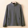 Mom's New Granular Fleece Jacket, Spring and Autumn Fleece Thickened Warm Cardigan, Medium and Old Women's Top