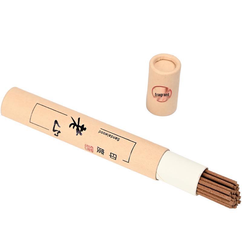 10.5cm Aromatherapy Heart Sutra Incense Sticks Set with Australian Sandalwood & Pine Cone for Home or Office