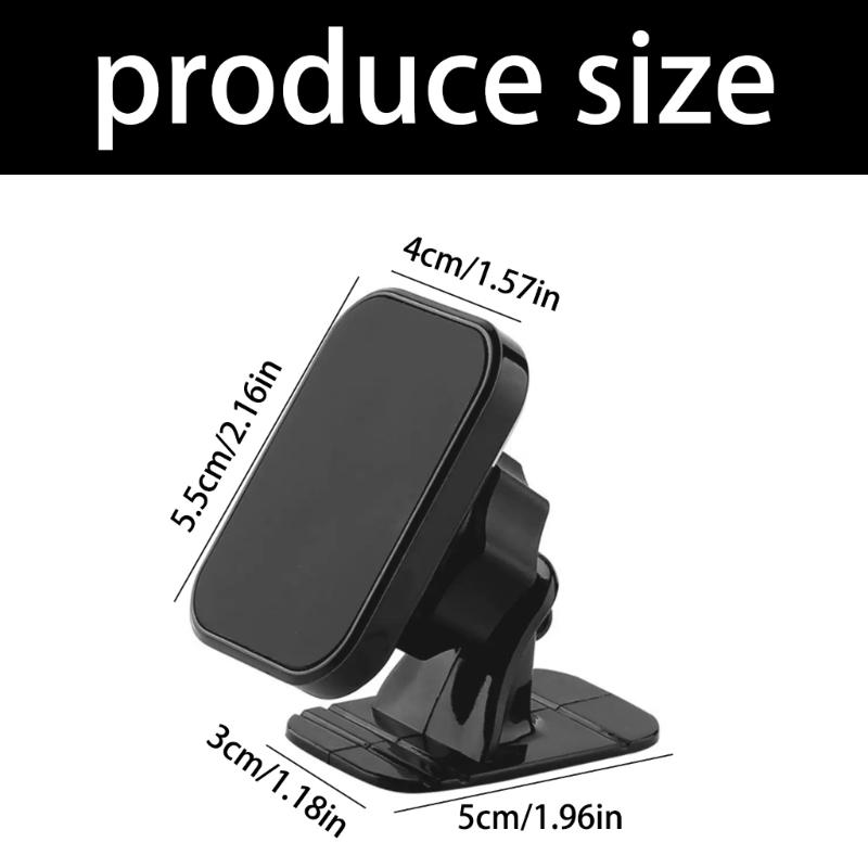 Car Phone Holder for Phone 17 16 15 Universal Car Dashboard Mount Cellphone Holder Adhesive Magnetic Phone Stand