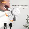 Rotating No-Trace Vacuum Suction Cup Hook for Kitchen, Bathroom, and Glass Walls