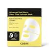 Advanced Snail Mucin Glass Glow Hydrogel Mask for Hydrated Radiant-Looking Skin 34g 3 Masks