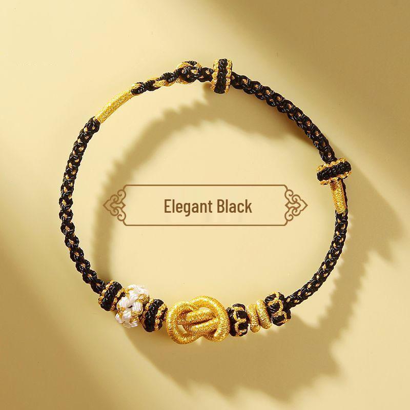 Wealth & Blessings Red Rope Bracelet - Lucky Bead Accessory Gift for Men & Women