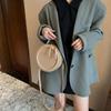 Solid Color Crossbody Bag For Women Round Small Handbag Women Fashion Designer Bags Leather Shoulder Bag Female Zipper Purses