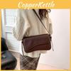 Stylish Urban Minimalist Small Square Pu Shoulder Bag With Magnetic Flap 2023