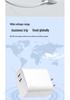 PD20W Dual USB-C Fast Charger for Apple & Samsung Devices