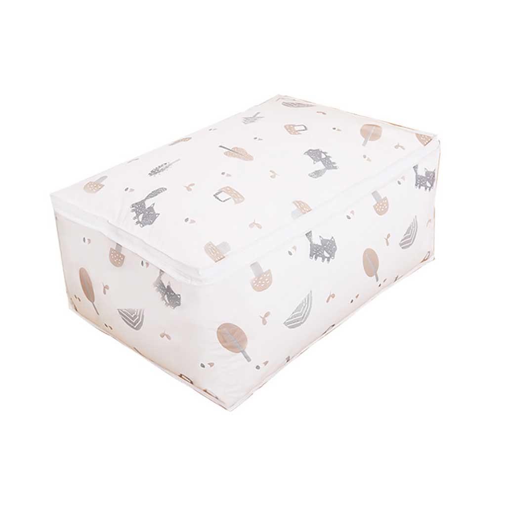 Foldable Storage Bag Clothes Blanket Quilt Closet Sweater Organizer Box Pouch